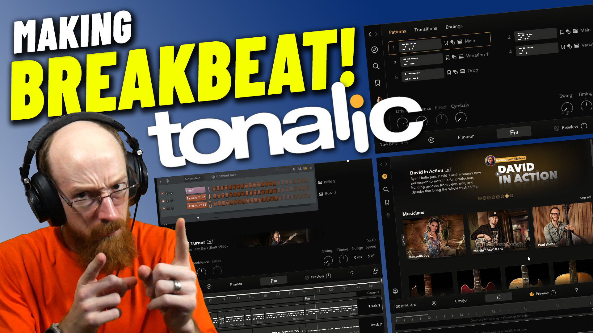 Making Breakbeat with Tonalic!